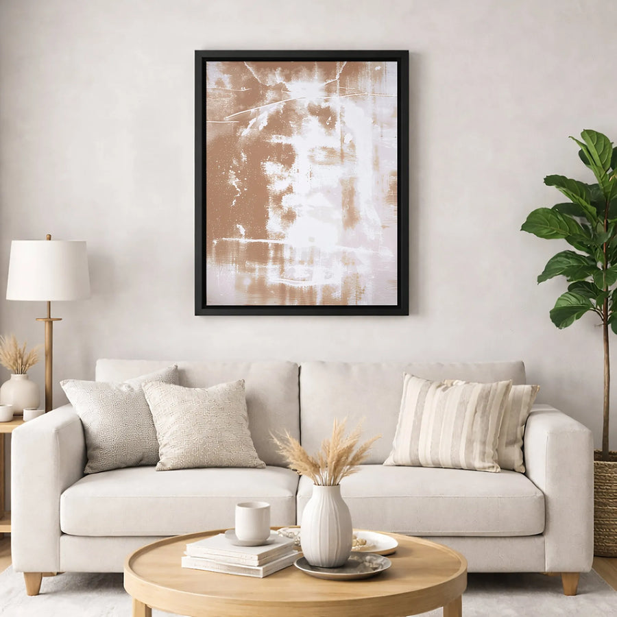 Shroud of Turin Jesus Canvas Art | Abstract Religious Wall Decor | Premium 1.25-inch Gallery Wrap | Spiritual Christian Home Gift
