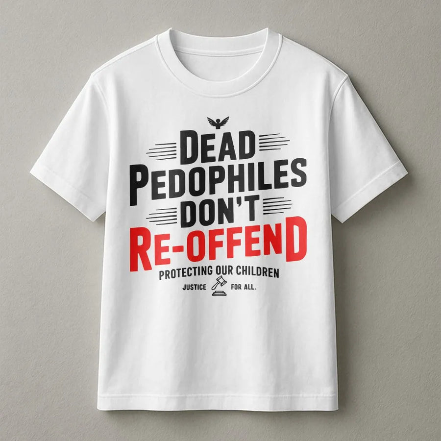 Protecting Our Children Graphic Tee | Bold Justice Typography Design | 100% Soft Cotton | Unisex Statement Shirt for Activists and Parents