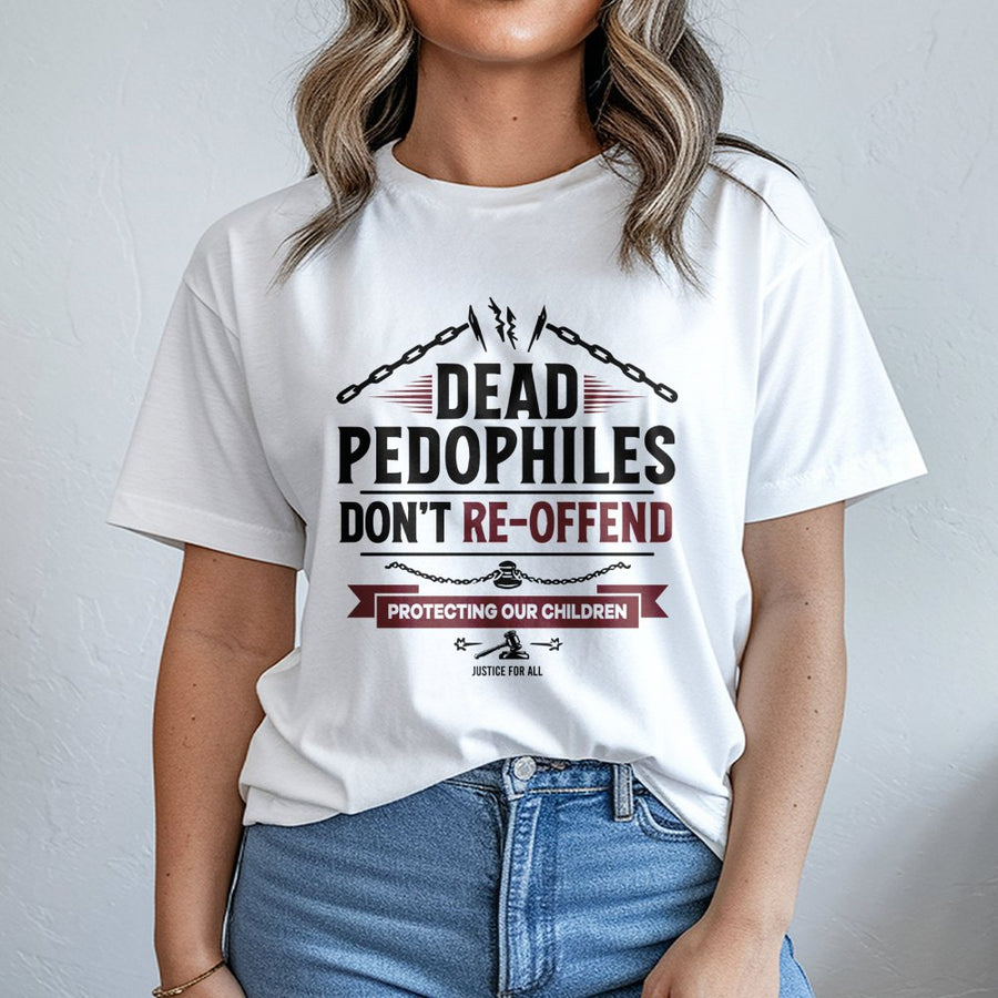 Justice T-Shirt | Protecting Our Children Graphic Print | Premium Cotton Apparel | Advocacy Statement Tee for Concerned Citizens