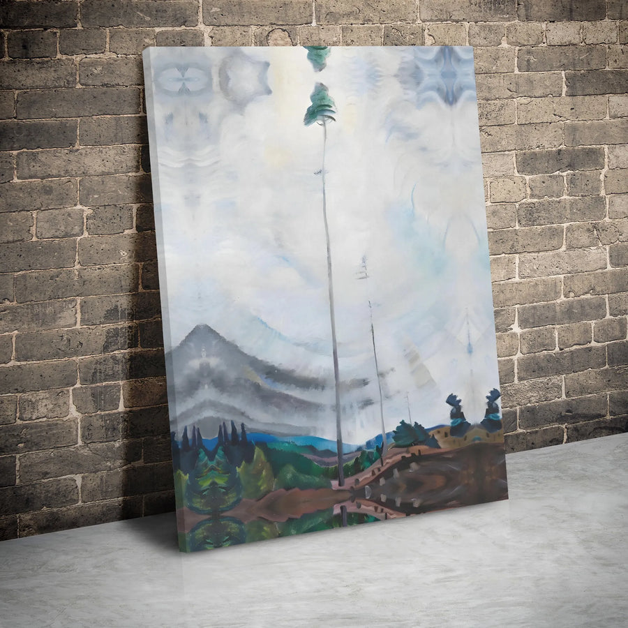 Abstract Landscape Canvas Art | Surreal Tree Wall Decor | 1.25 Inch Gallery Wrap | Fine Art Print for Home Office Gift