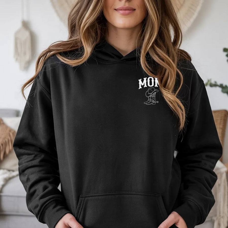 First Rodeo Birthday Hoodie | Matching Western Family Shirts for Mama & Daddy | Soft Cotton Tee | Cowboy 1st Birthday Party Gift
