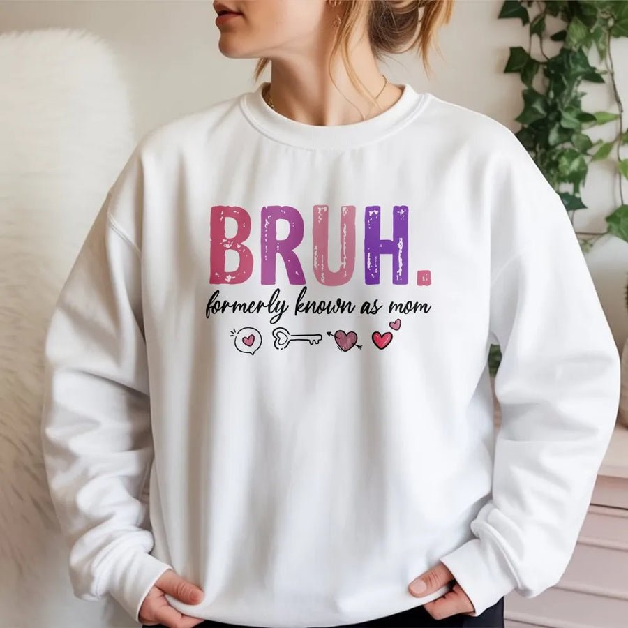 Bruh Formerly Known as Mom Shirt | Funny Mom Era Graphic Tee | Premium Comfort Colors Cotton | Sarcastic Mother's Day Gift for Her