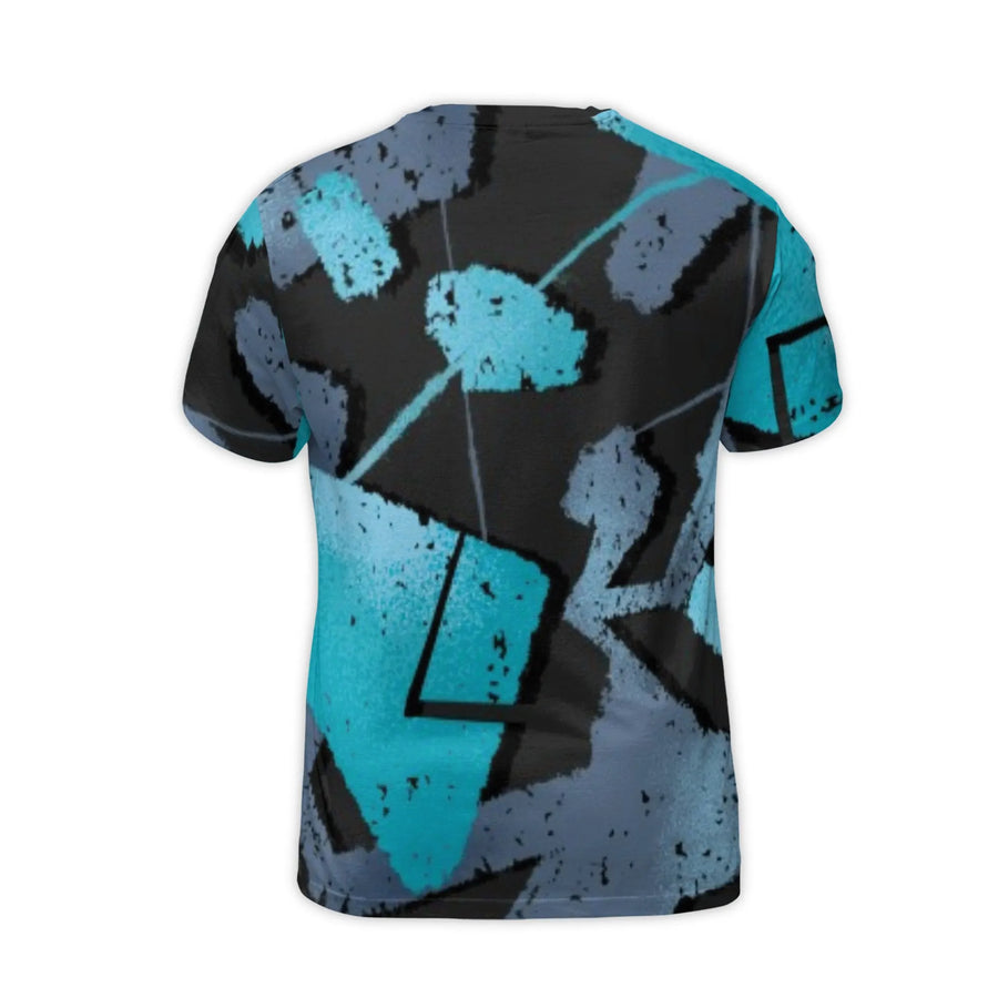 Built Different 3D Graphic T-Shirt | Streetwear Graffiti Print | Premium Jersey Fabric | Unique Gift for Urban Style Enthusiasts