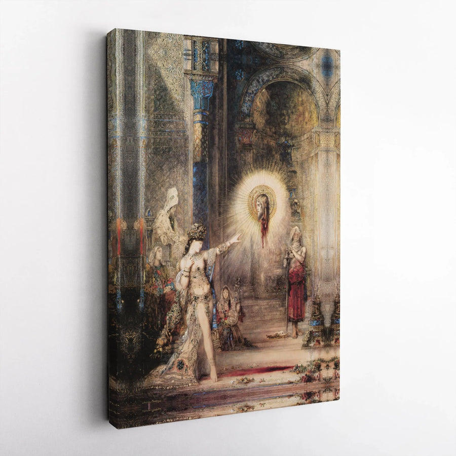 The Apparition Canvas Print | Gustave Moreau Salome Artwork | Gallery Quality Fine Art Wall Decor | Romanticism Painting for Home Office