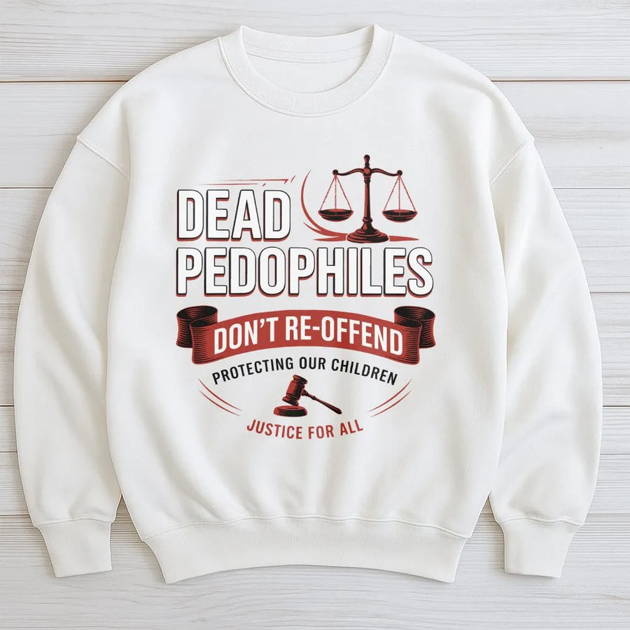 Protecting Our Children Graphic Sweatshirt | Justice Scale Legal Design | Premium Cotton Blend | Statement Apparel for Concerned Citizens