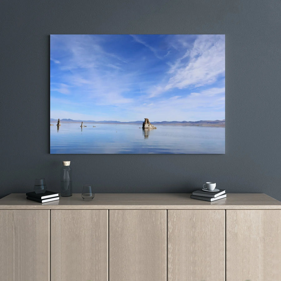 Mono Lake Tufa Towers Canvas Wall Art | California Landscape Photography | Premium Gallery-Wrapped Print | Ready-To-Hang Nature Decor