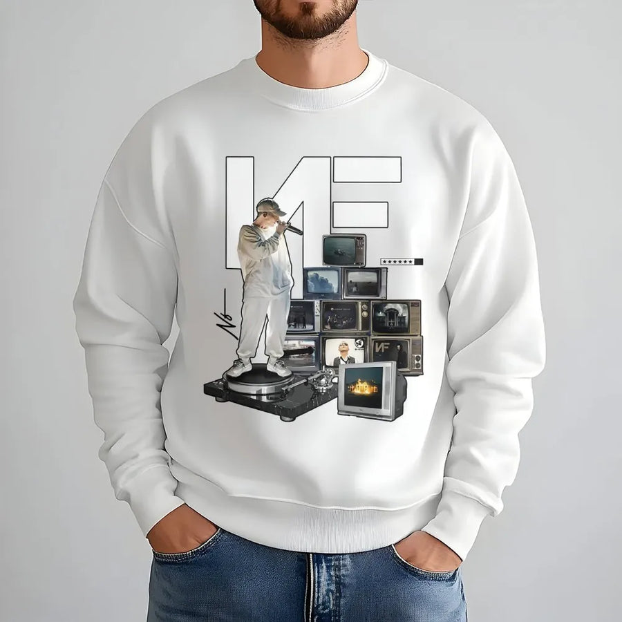 Nf New Album 2025 Fear Sweatshirt, Concert Sweatshirt For Men And Women, Perfect Gift