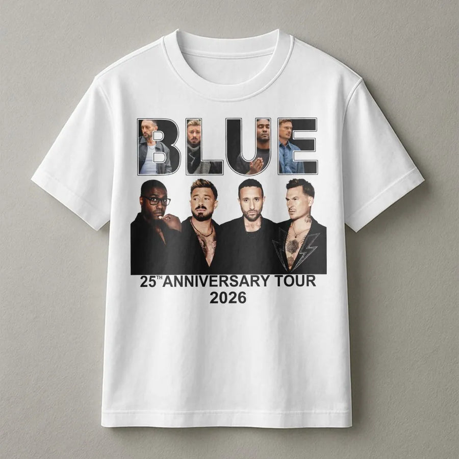 Music Concert Tour T-Shirt | 25th Anniversary Graphic Design | Premium 100% Cotton Tee | Gift for Music Lovers and Festival Fans