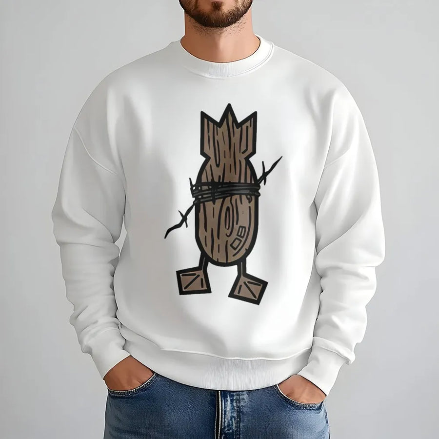Duck Hunting Sweatshirt | Dive Bomb Waterfowl Graphic Design | Premium Cotton Blend Unisex Crewneck | Unique Outdoor Gift for Hunters