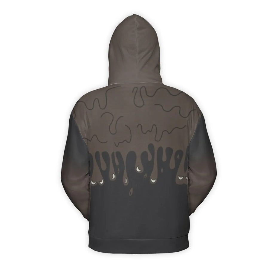 Trust No One Graphic Hoodie | Snake Handshake Urban Design | Premium Brushed Fleece Pullover | Streetwear Aesthetic Gift for Men & Women