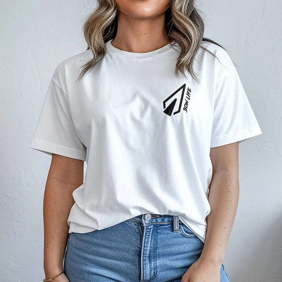 Bow Hunting T-Shirt | Bow Life Arrowhead Graphic | Premium Cotton Blend | Gift for Hunter Men and Women