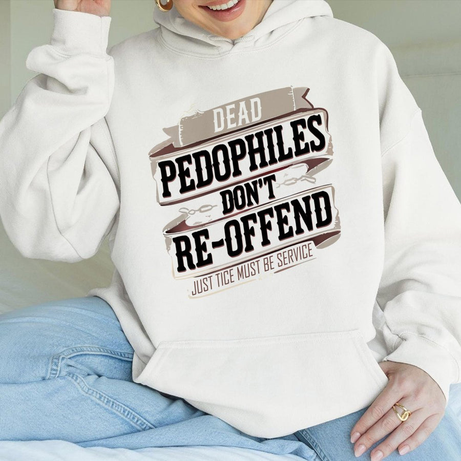 Graphic Statement Hoodie | Anti-Predator Awareness Design | Premium Cotton Blend | Bold Social Message Gift for Men and Women