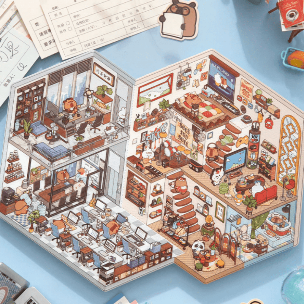 Stick n’ Scene 3D DIY Scene Stickers Therapy Sets
