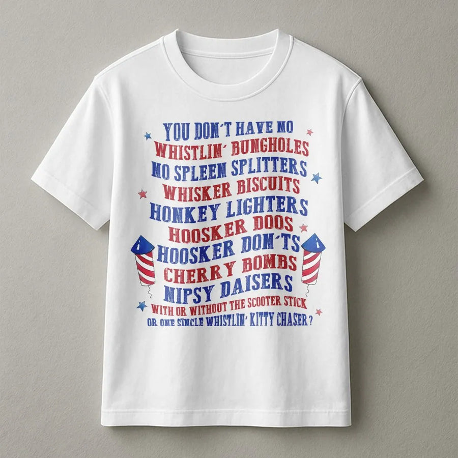 Patriotic Firework T-Shirt | Vintage USA Graphic Design | Premium 100% Cotton | Fourth of July Independence Day Gift for Him and Her