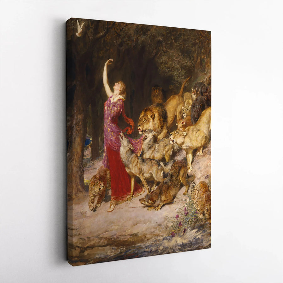 Circe Briton Rivière Canvas Print | Greek Mythology Wall Art | Premium Gallery Wrap Canvas | Collector's Fine Art Reproduction for Home Decor