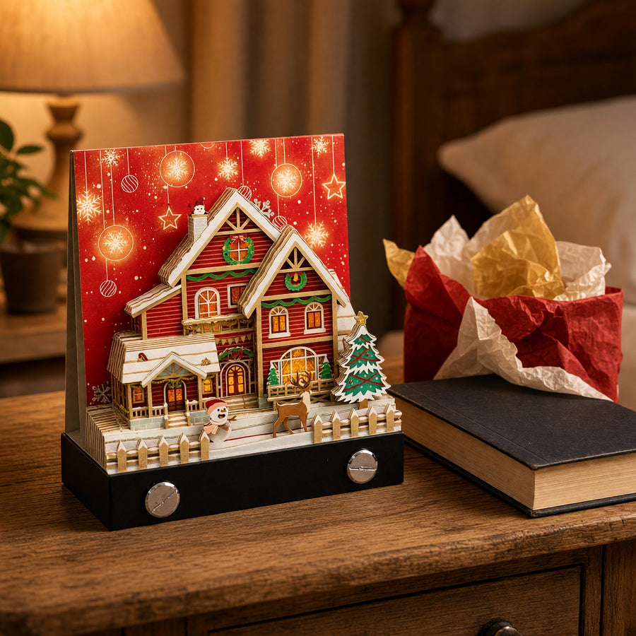 Christmas Igloo 3D Paper Calendar 2027