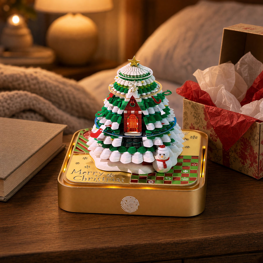 Christmas Treehouse 3D Paper Calendar 2027