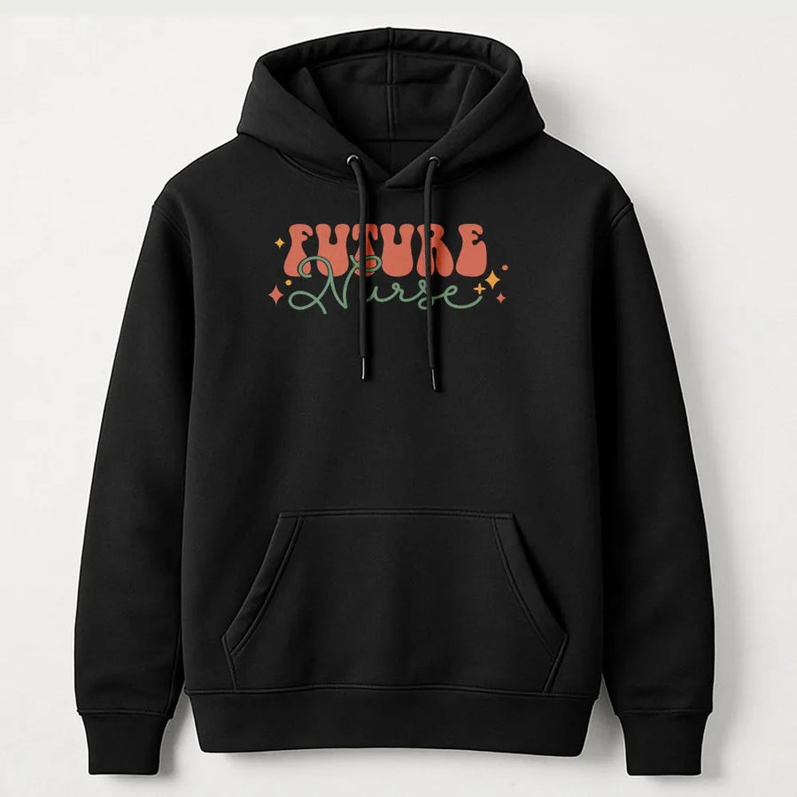 Future Nurse Hoodie | Retro 'In My Nursing Era' Design | Soft Cotton Blend | Gift for Nursing School Student