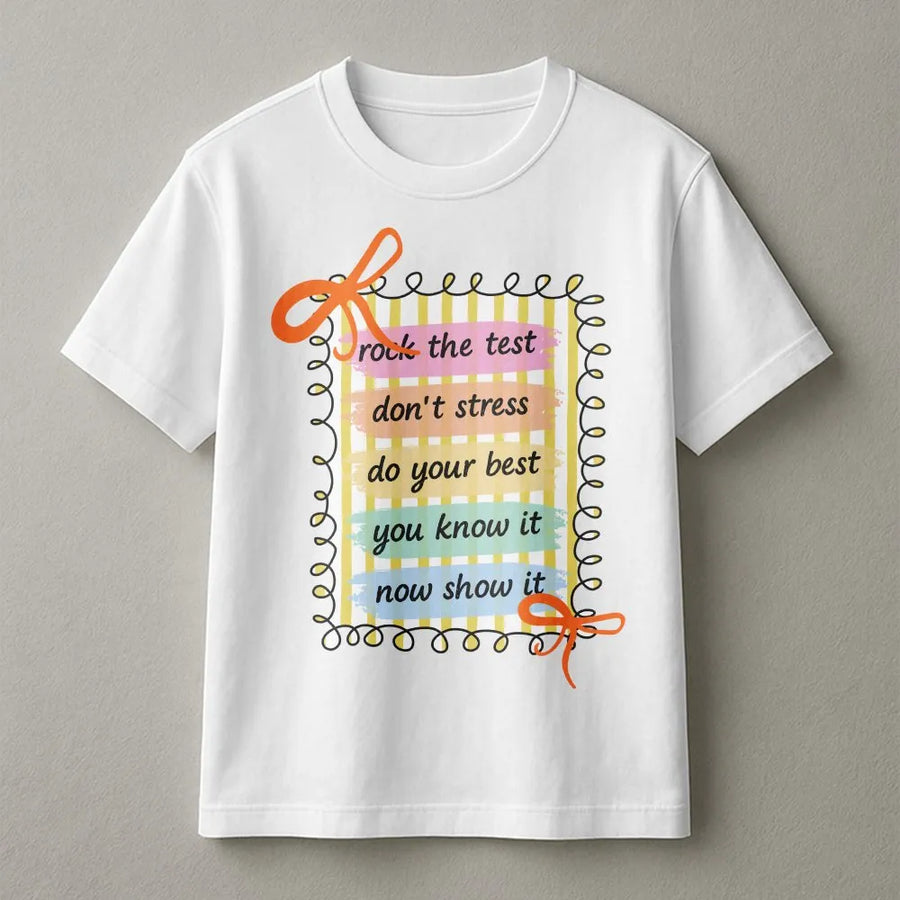 Teacher Testing Shirt | You Got This Motivational Quote | Soft Cotton Comfort Colors Tee | State Testing Gift for Teacher Team