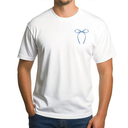 Cute Bow T-Shirt | Minimalist Coquette Aesthetic Print | 100% Soft Cotton Tee | Trendy Gift For Her & Aesthetic Fashion Lovers
