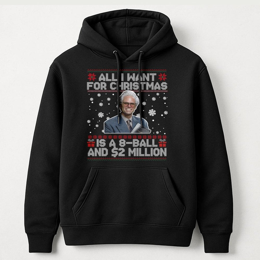 Funny Christmas Hoodie | Retro Meme Graphic Sweatshirt | Premium Cotton Blend | Unisex Holiday Gift for Men and Women