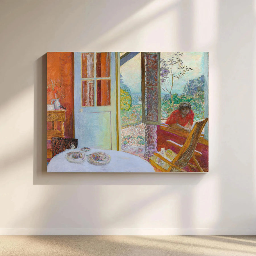 The Dining Room by Paul Signac | Pointillism Fine Art Canvas Print | Gallery-Wrapped 1.25" Profile | Museum Quality Wall Decor for Art Lovers