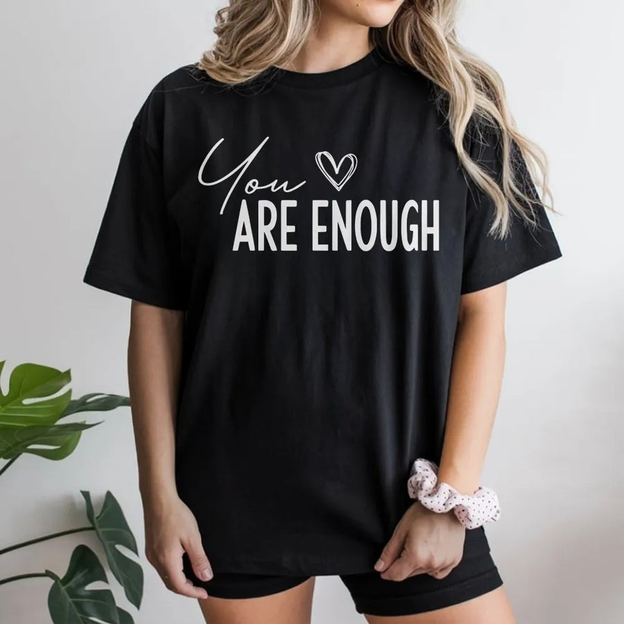 Heart Graphic T-Shirt | Minimalist Love Slogan Design | Premium 100% Cotton Tee | Gift for Her Daily Wear Casual Shirt