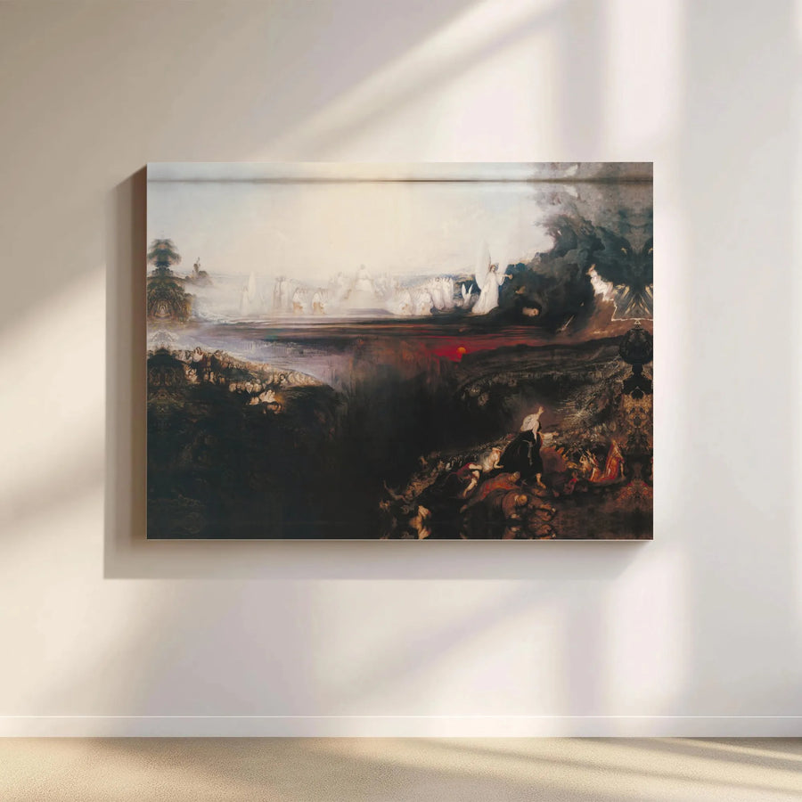 John Martin The Last Judgement Canvas | Biblical Apocalypse Fine Art Print | Premium Fade-Resistant Wall Decor | Classic Religious Art Collector's Gift