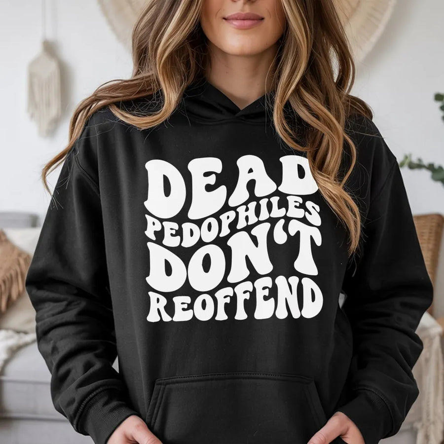 Graphic Statement Hoodie | Retro Typography Text Design | Premium Cotton Blend | Protective Awareness Gift For Advocates