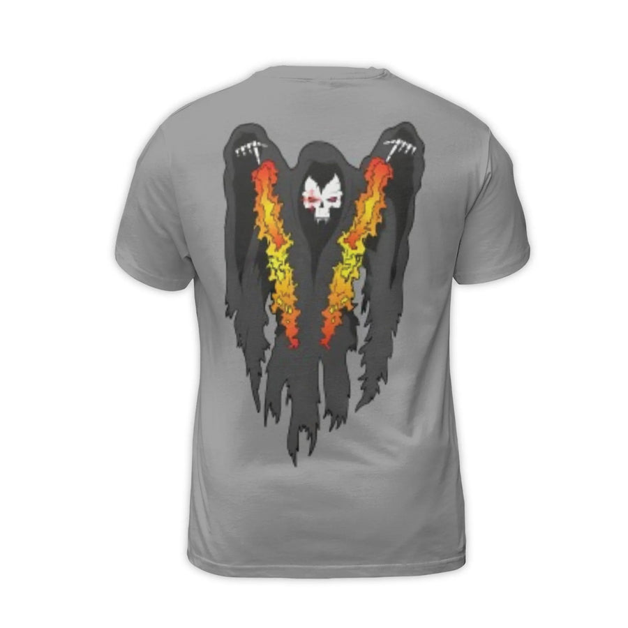 AC-130 Gunship Spooky T-Shirt | Grim Reaper Air Force Graphic Tee | Premium Polyester Blend | Tactical Military Gift for Veterans & Aviation Fans