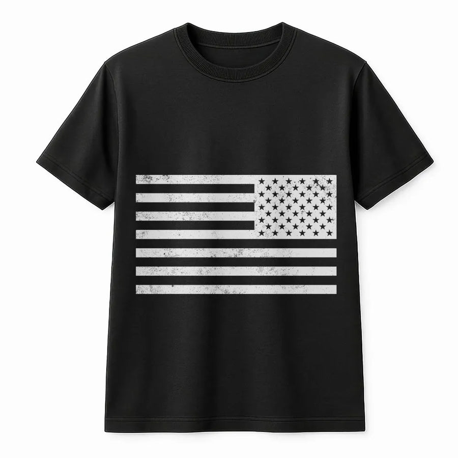 Distressed American Flag T-Shirt | Vintage USA Patriotic Graphic Tee | Premium Soft Cotton Blend | July 4th Independence Day Gift For Men And Women