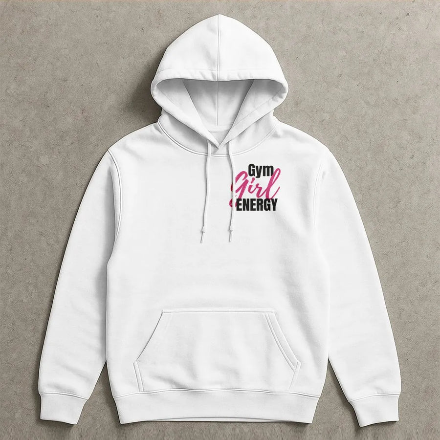 Gym Girl Energy Hoodie | Cute Workout Graphic Tee | Premium Cotton Fitness Apparel | Gift for Weightlifter Women