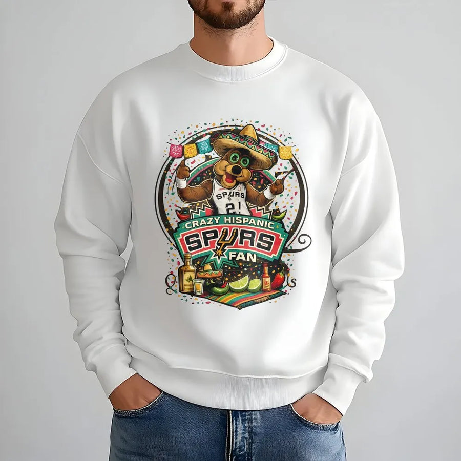 Basketball Sweatshirt | Graphic Sports Apparel | Cotton-Poly Blend | Premium Gift for Basketball Players and Fans