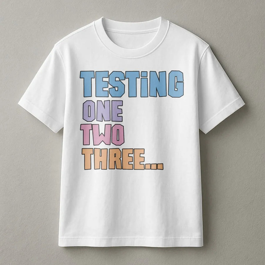 Funny Teacher Testing Shirt | Test Day Team Graphic Tee | Soft Cotton Unisex Top | Gift for Educator or School Staff
