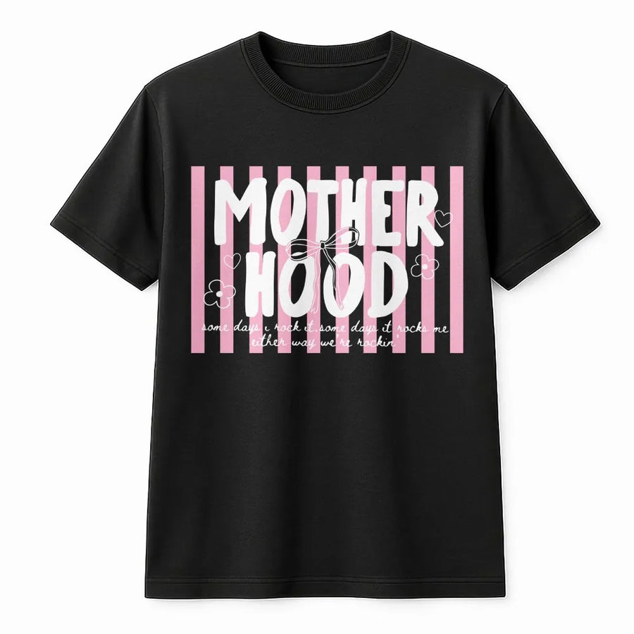 Trendy Motherhood T-Shirt | Cool Mom Club Graphic Sweatshirt | Premium Soft Cotton Blend | Perfect Gift for New Mama, Mom Life Apparel