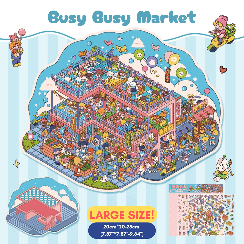 Stick n’ Scene 3D DIY Scene Stickers Therapy Sets