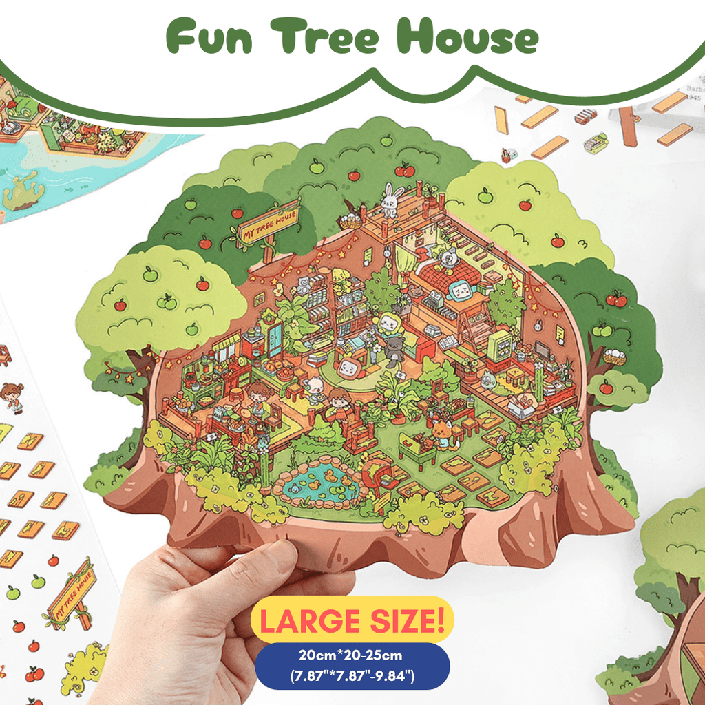 Stick n’ Scene 3D DIY Scene Stickers Therapy Sets