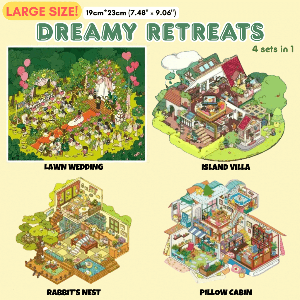 Stick n’ Scene 3D DIY Scene Stickers Therapy Sets