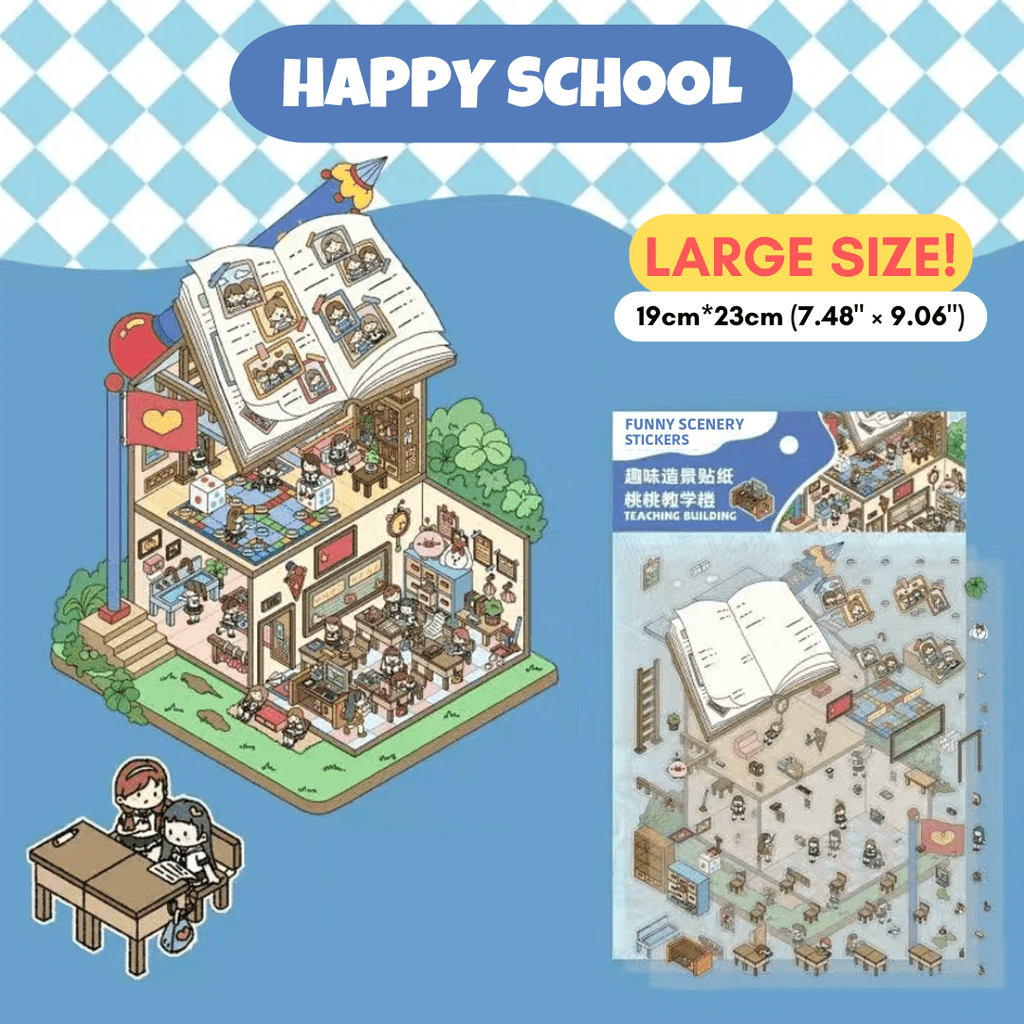 Stick n’ Scene 3D DIY Scene Stickers Therapy Sets