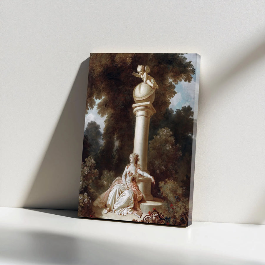 Fragonard The Progress of Love Canvas Print | Vintage Rococo French Painting | Premium Gallery Wrapped Canvas | Collector's Gift for Art Lovers