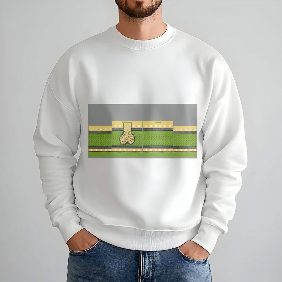 Funny Ugly Christmas Sweatshirt | Naughty Meme Holiday Graphic | Premium Cotton Blend | Humorous Gag Gift For Adults