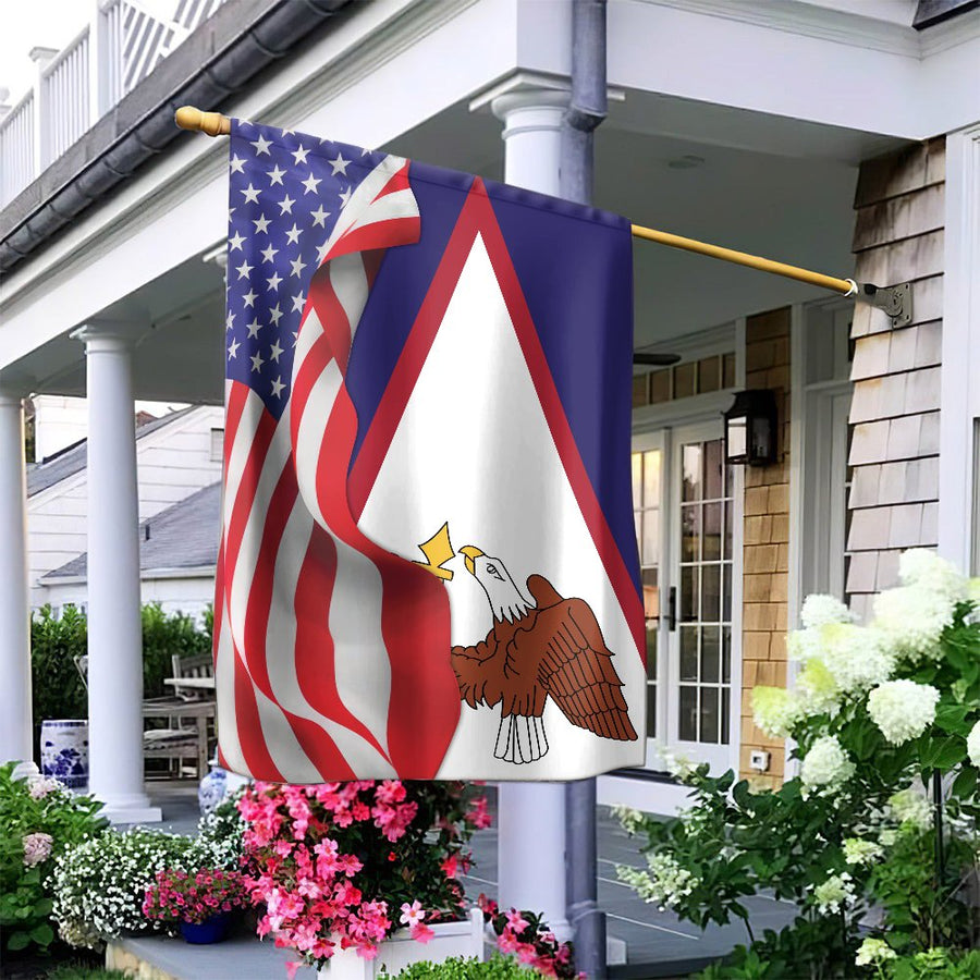American Samoa Flag | Double-Sided Durable Polyester House Flag | Weather-Resistant Outdoor Decor | Patriotic Home Garden Gift