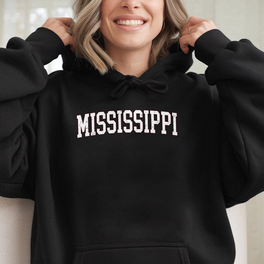 Mississippi Hoodie, Vintage Mississippi Hoodie ,Mississippi Gift, Game Day Hoodie, Mississippi Lover, Unisex Hoodie