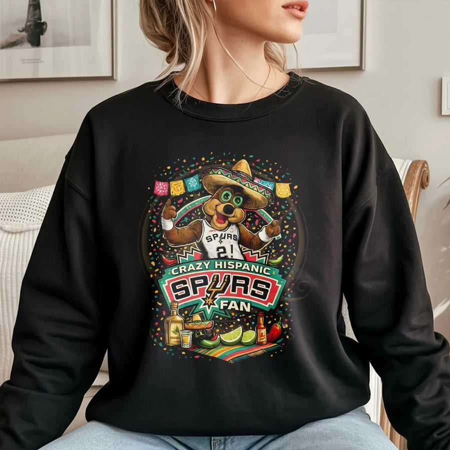 Basketball Sweatshirt | Graphic Sports Apparel | Cotton-Poly Blend | Premium Gift for Basketball Players and Fans