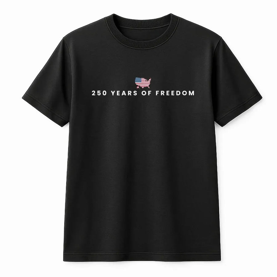 250th Anniversary USA T-Shirt | American Flag Map Graphic Tee | Premium Cotton Comfort Colors Shirt | Patriotic 4th of July Gift for Men Women