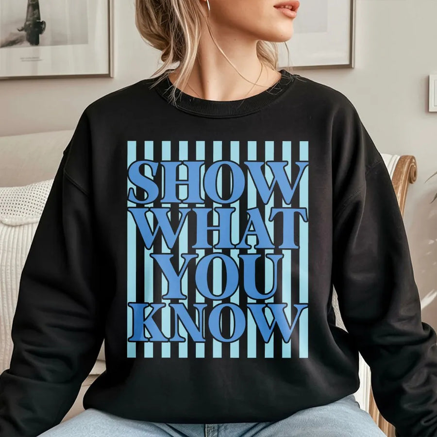 State Testing Teacher Shirt | Show What You Know Retro Graphic | Comfort Colors Cotton Tee | Gift for Teacher Team & Testing Coordinator