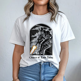 Chance Of Rain Graphic T-Shirt | Tactical Military Inspired Design | Premium 100% Cotton | Gift For Veterans & Outdoor Enthusiasts