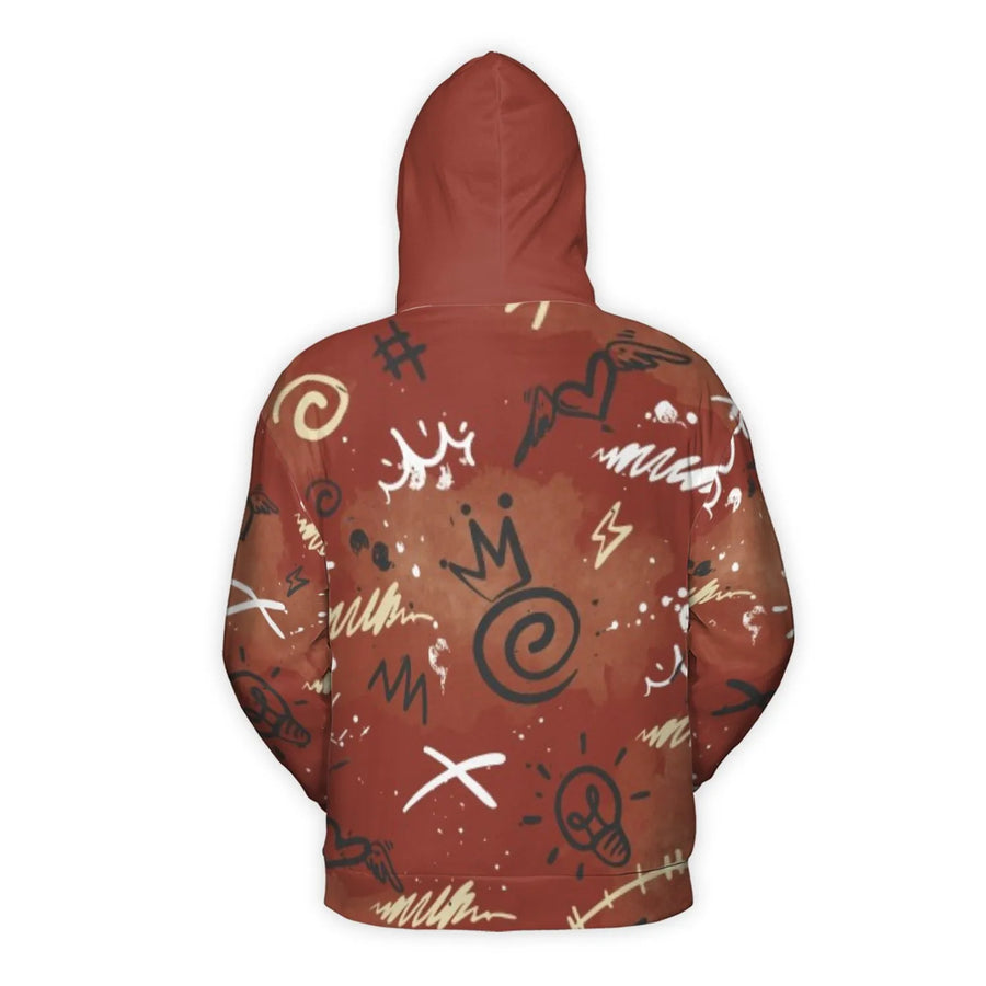 Been Different Graffiti Hoodie | Urban Streetwear Art Design | Premium Polyester Brushed Fleece | Unisex Urban Graphic Pullover Gift