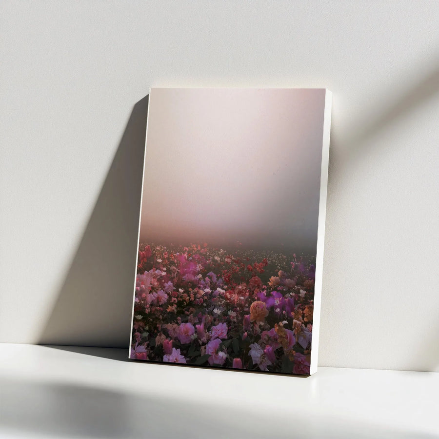 Moody Floral Canvas Print | Ethereal Botanical Photography | Premium Gallery Wrap Canvas | Boho Bedroom Wall Decor Gift