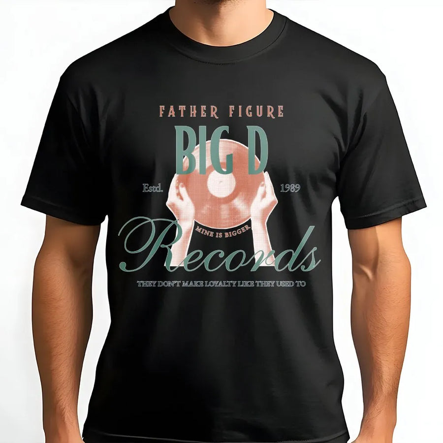 Music Lover T-Shirt | Retro Vinyl Record Design | 100% Cotton Premium Tee | Vintage 80s Style Graphic Gift For Men And Women